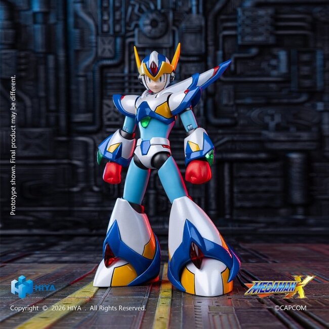 Mega Man X Exquisite Basic Series  Actionfigur X Falcon Armor Version 15 cm