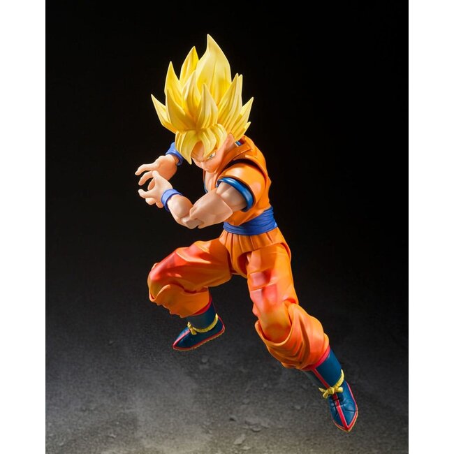 Dragon Ball Z SHFiguarts Actionfigur Super Saiyan Son Goku (Die Spiele beginnen) 15 cm