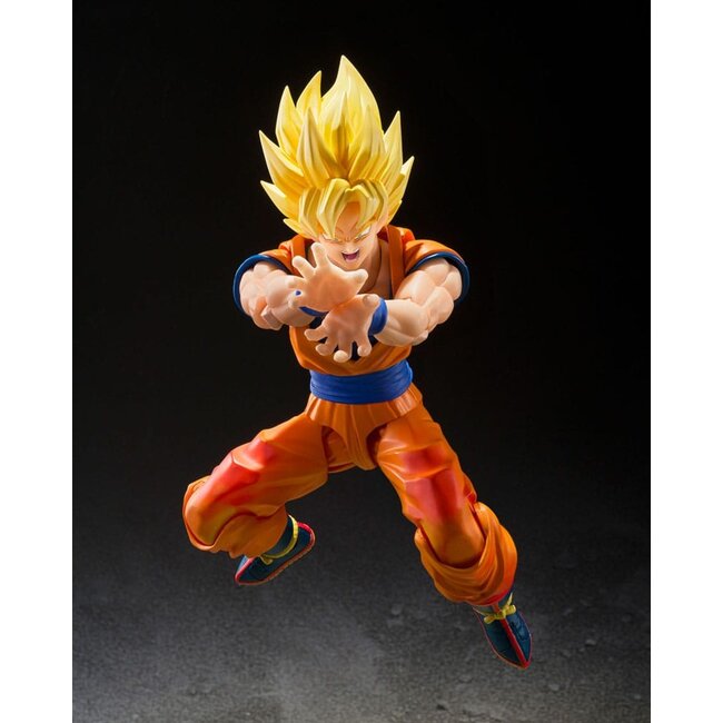Dragon Ball Z SHFiguarts Actionfigur Super Saiyan Son Goku (Die Spiele beginnen) 15 cm