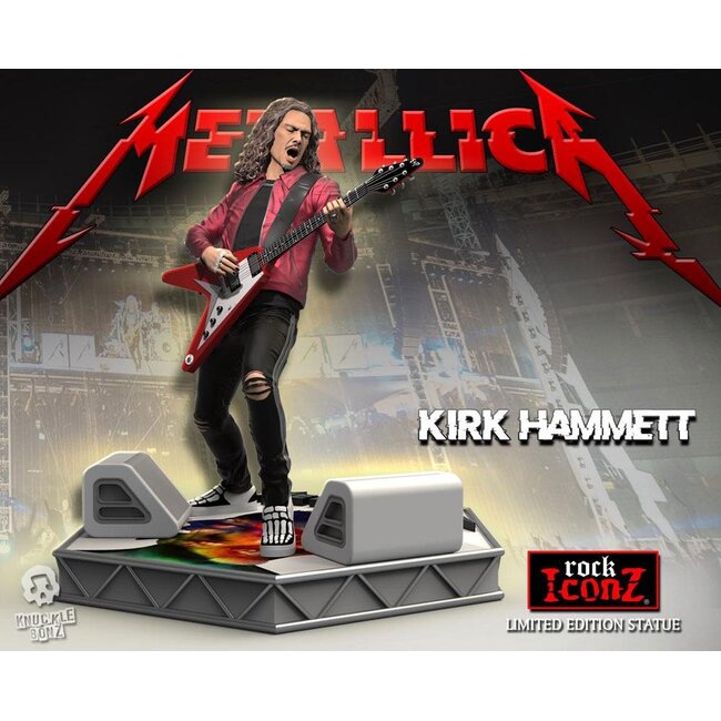 Metallica Rock Iconz Statue Kirk Hammett Limited Edition 22 cm