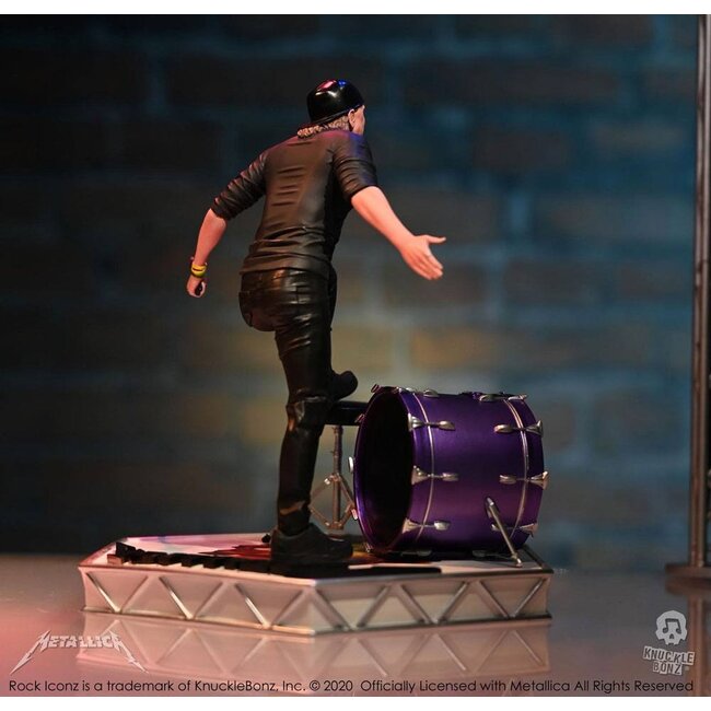 Metallica Rock Iconz Statue Lars Ulrich Limited Edition 22 cm