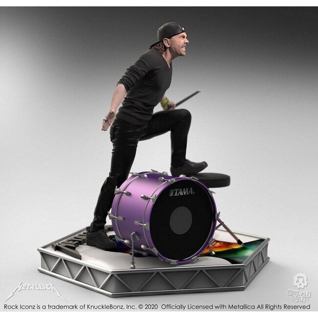 Metallica Rock Iconz Statue Lars Ulrich Limited Edition 22 cm