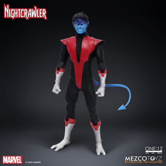 Marvel X-Men One:12 Collective Action Figure 1/12 Nightcrawler 16 cm