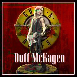 Knucklebonz Guns n' Roses Rock Iconz Statue Duff McKagan 20 cm