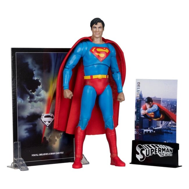 Superman (1978) DC Multiverse Deluxe Theatrical Edition Action Figure Superman 19 cm