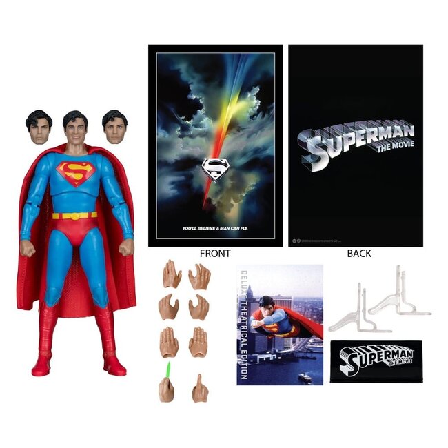 Superman (1978) DC Multiverse Deluxe Kinoedition Actionfigur Superman 19 cm