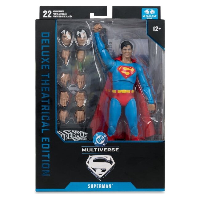 Superman (1978) DC Multiverse Deluxe Kinoedition Actionfigur Superman 19 cm