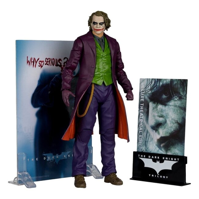 The Dark Knight DC Multiverse Deluxe Theatrical Edition Action Figure Joker 18 cm