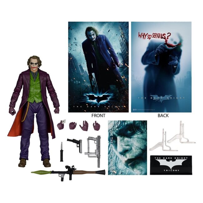 The Dark Knight DC Multiverse Deluxe Kinoedition Actionfigur Joker 18 cm