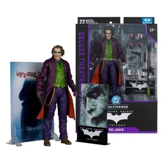 McFarlane Toys The Dark Knight DC Multiverse Deluxe Theatrical Edition Action Figure Joker 18 cm