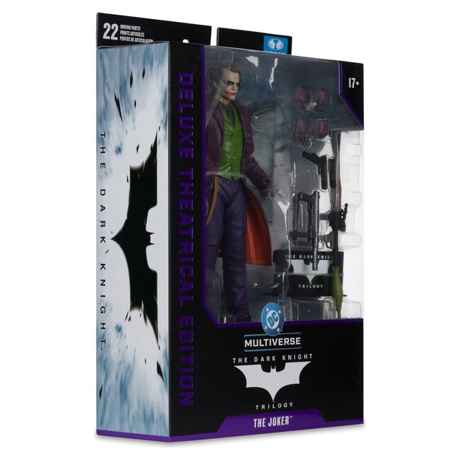 The Dark Knight DC Multiverse Deluxe Kinoedition Actionfigur Joker 18 cm