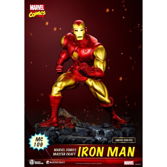 Marvel Comics Master Craft Statue Iron Man 29 cm