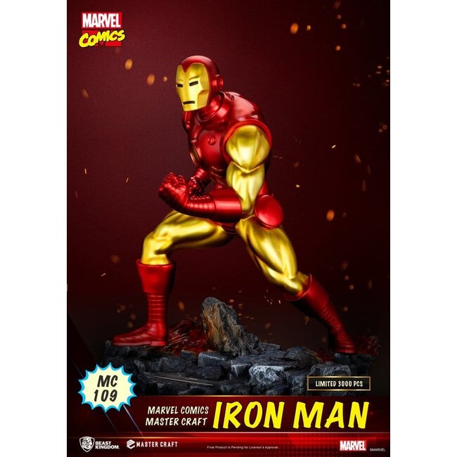 Marvel Comics Master Craft Statue Iron Man 29 cm