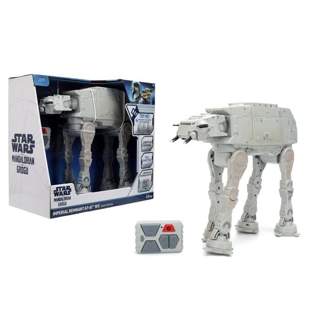 Jada Toys Star Wars: The Mandalorian & Grogu RC 1/12 Imperial Remnant AT-AT 33 cm