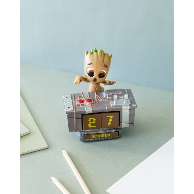 Marvel 3D-Dauerkalender Groot-Todesknopf 12 cm
