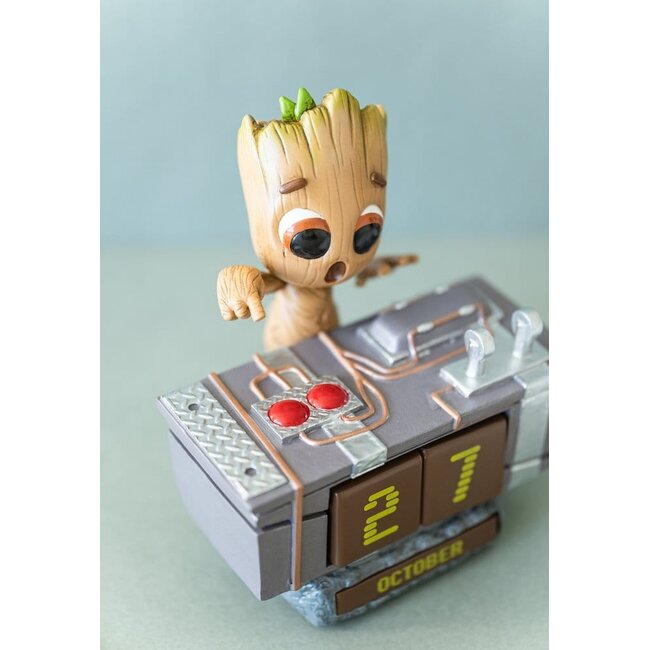 Marvel 3D-Dauerkalender Groot-Todesknopf 12 cm