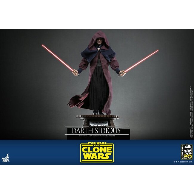 Star Wars: The Clone Wars Action Figure 1/6 Darth Sidious 29 cm