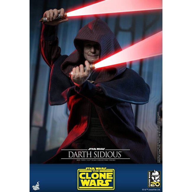 Star Wars: The Clone Wars Action Figure 1/6 Darth Sidious 29 cm