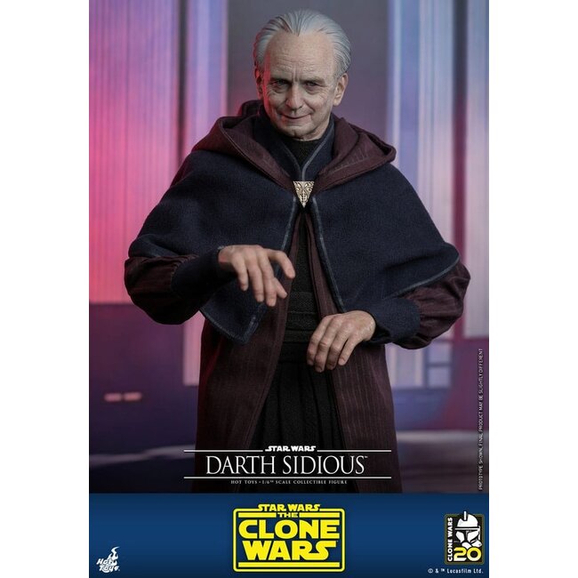 Star Wars: The Clone Wars Action Figure 1/6 Darth Sidious 29 cm