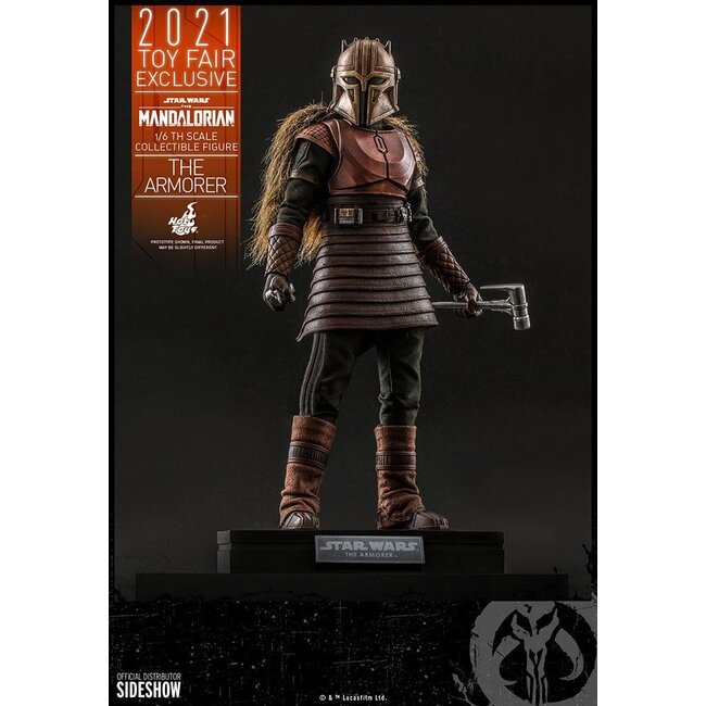 Star Wars The Mandalorian Actionfigur 1/6 Die Waffenschmiedin 2021 Exklusiv auf der Spielwarenmesse 29 cm