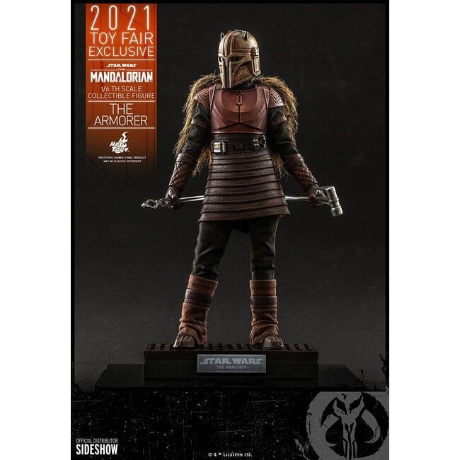 Star Wars The Mandalorian Actionfigur 1/6 Die Waffenschmiedin 2021 Exklusiv auf der Spielwarenmesse 29 cm