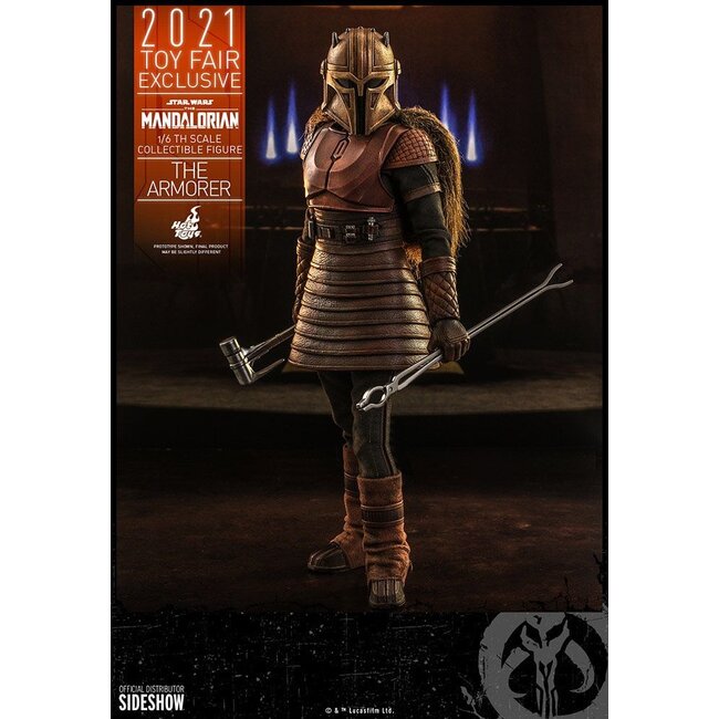 Star Wars The Mandalorian Actionfigur 1/6 Die Waffenschmiedin 2021 Exklusiv auf der Spielwarenmesse 29 cm
