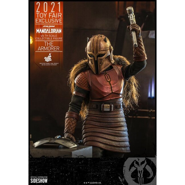 Star Wars The Mandalorian Actionfigur 1/6 Die Waffenschmiedin 2021 Exklusiv auf der Spielwarenmesse 29 cm