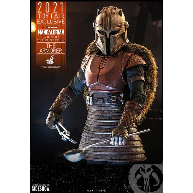 Star Wars The Mandalorian Actionfigur 1/6 Die Waffenschmiedin 2021 Exklusiv auf der Spielwarenmesse 29 cm