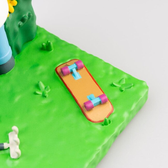 Simpsons Buchstützen Homer Bush 17 cm