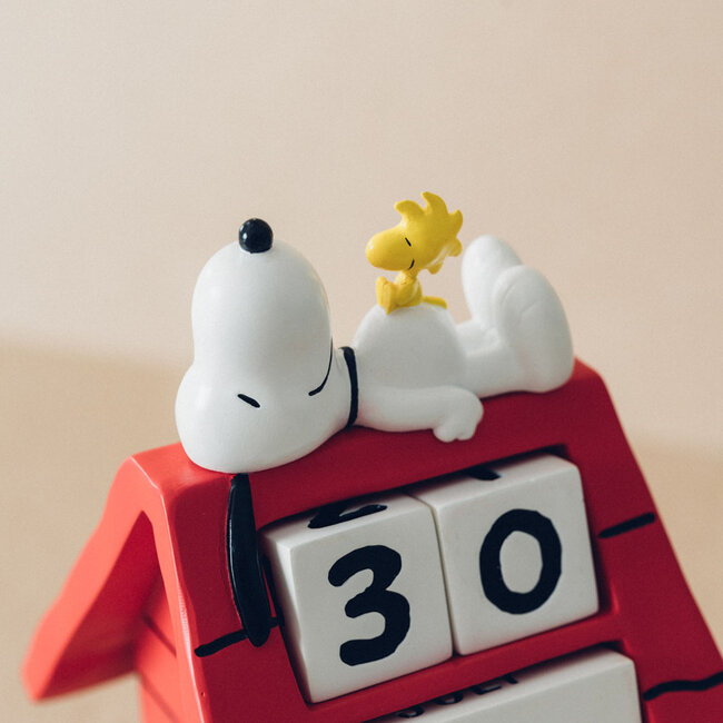 Peanuts 3D-Dauerkalender Snoopy Hundehütte