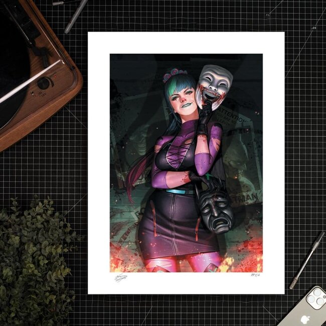 DC Comics Kunstdruck Punchline (The Joker 80th Anniversary 100-Page Super Spectacular #1 (2020)) 61 x 46 cm - ungerahmt