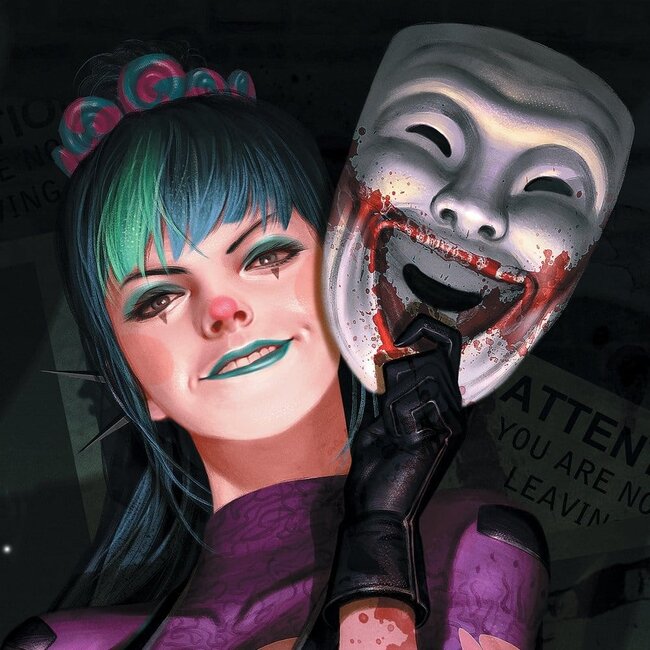 DC Comics Kunstdruck Punchline (The Joker 80th Anniversary 100-Page Super Spectacular #1 (2020)) 61 x 46 cm - ungerahmt