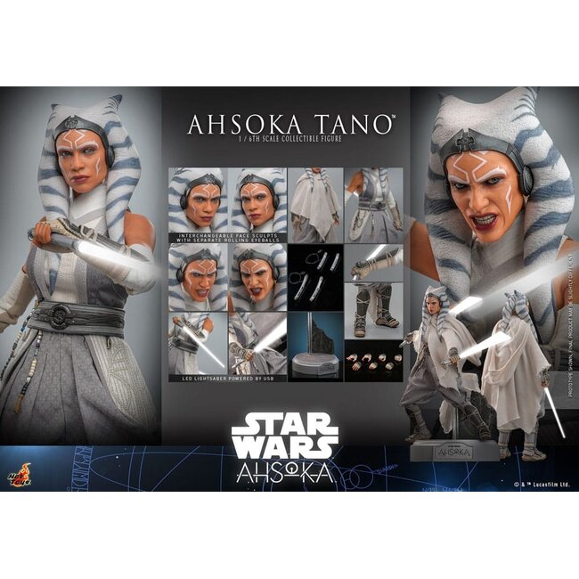 Star Wars: Ahsoka Actionfigur 1/6 Ahsoka Tano 28 cm