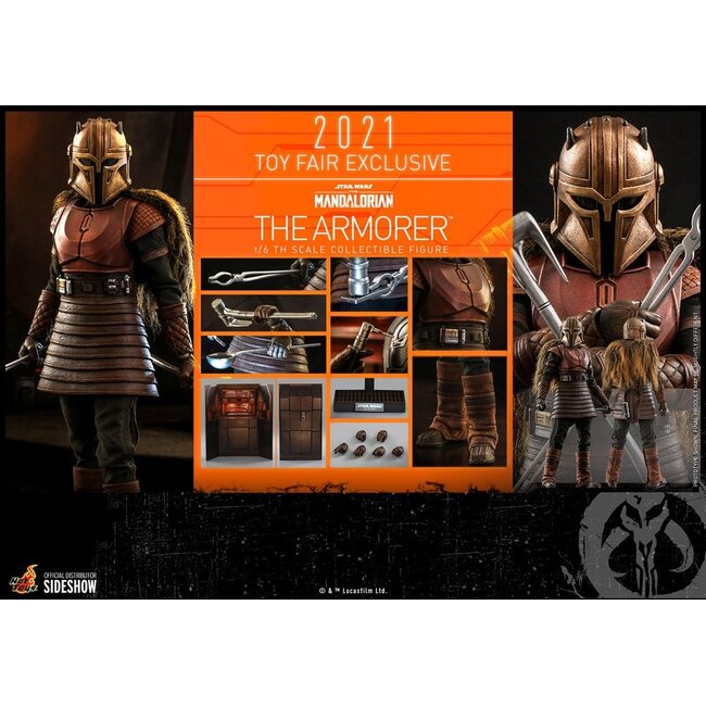 Star Wars The Mandalorian Actionfigur 1/6 Die Waffenschmiedin 2021 Exklusiv auf der Spielwarenmesse 29 cm