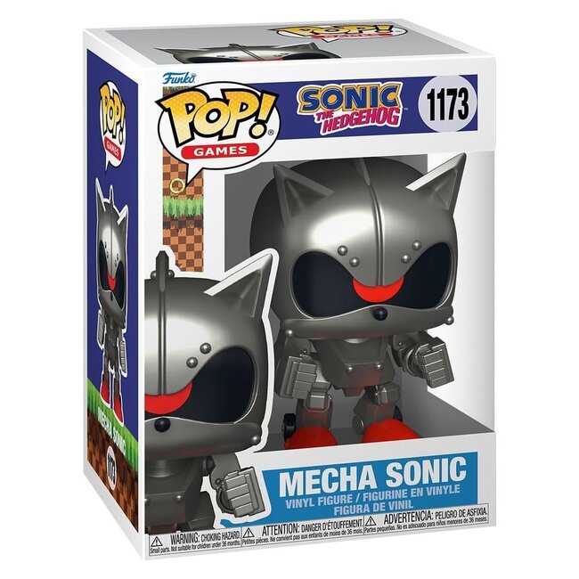 Sonic – The Hedgehog POP! Movies Vinylfigur Mecha Sonic 9 cm