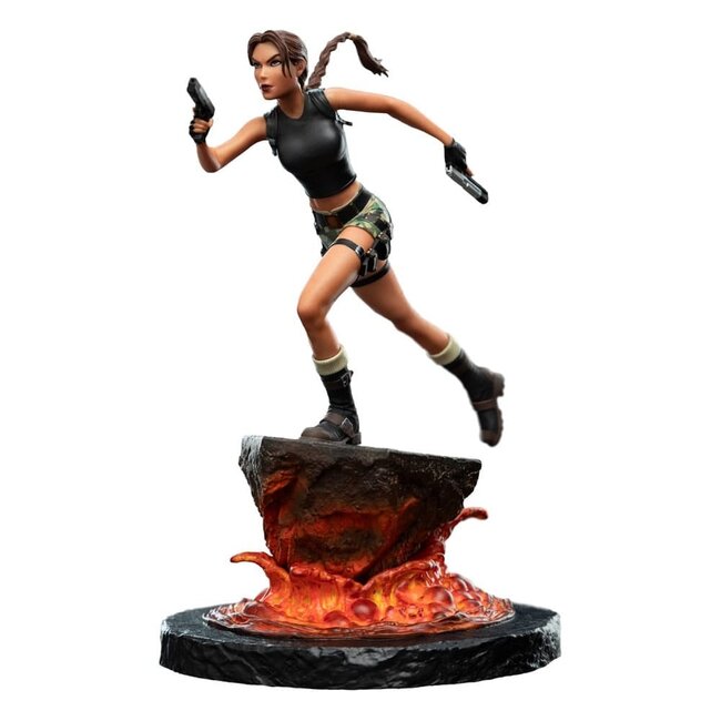 Tomb Raider Mini-Statue Lara Croft: Komplettes Set (3)