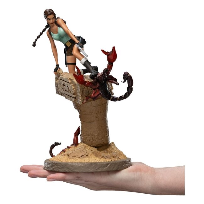 Tomb Raider Mini-Statue Lara Croft: Komplettes Set (3)