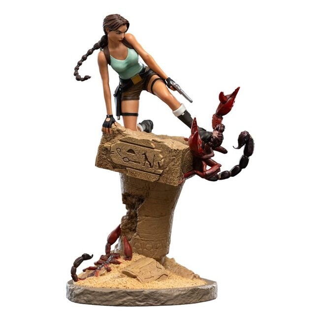 Tomb Raider Mini-Statue Lara Croft: Komplettes Set (3)