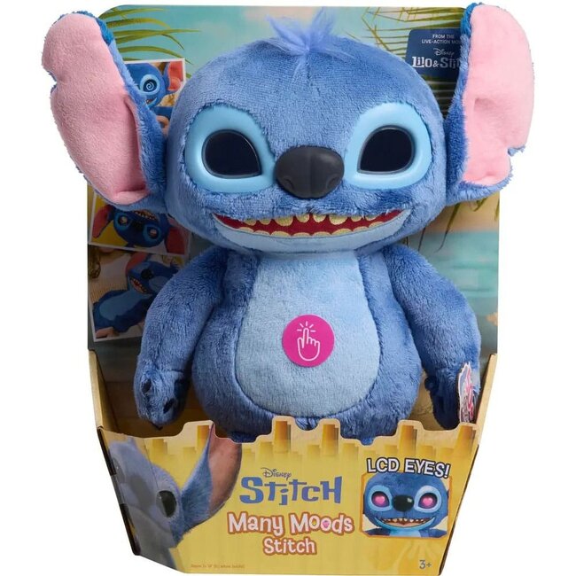 Lilo & Stitch Plush Figure with LCD Visual Effects and Sounds The Many Mood Stitch 36 cm
