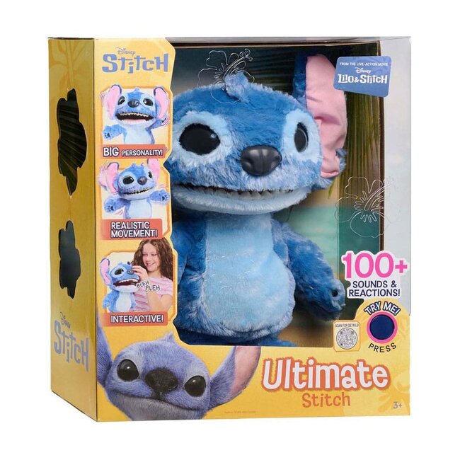 Interaktives Plüschtier Lilo & Stitch Ultimate Stitch, 43 cm