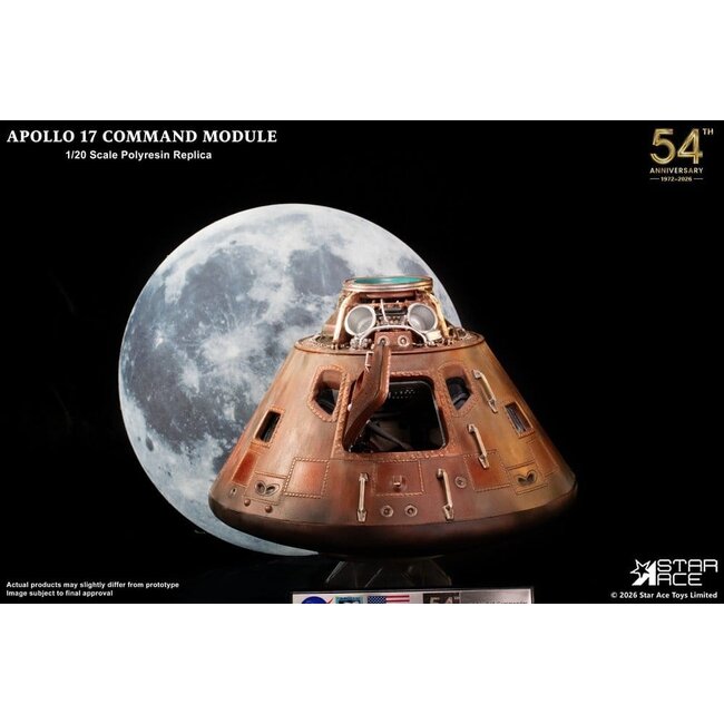 Apollo 17 Replik 1/20 Command Module 20 cm
