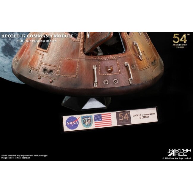 Apollo 17 Replica 1/20 Command Module 20 cm