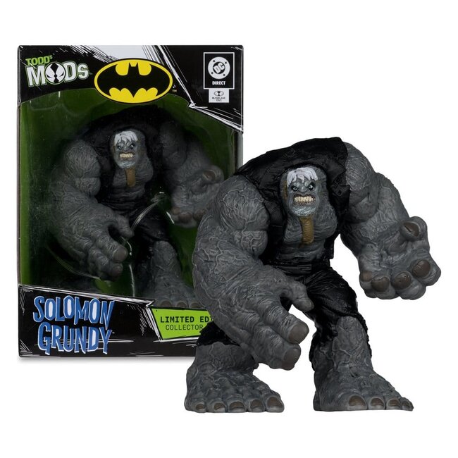 McFarlane Toys DC Direct Sammler-Vinylstatue Solomon Grundy (Limitierte Edition Todd's Mods) 11 cm