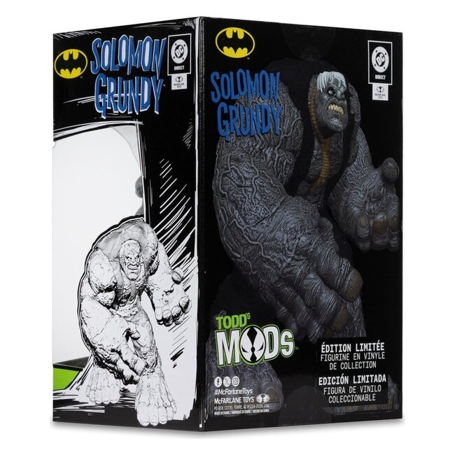 DC Direct Sammler-Vinylstatue Solomon Grundy (Limitierte Edition Todd's Mods) 11 cm