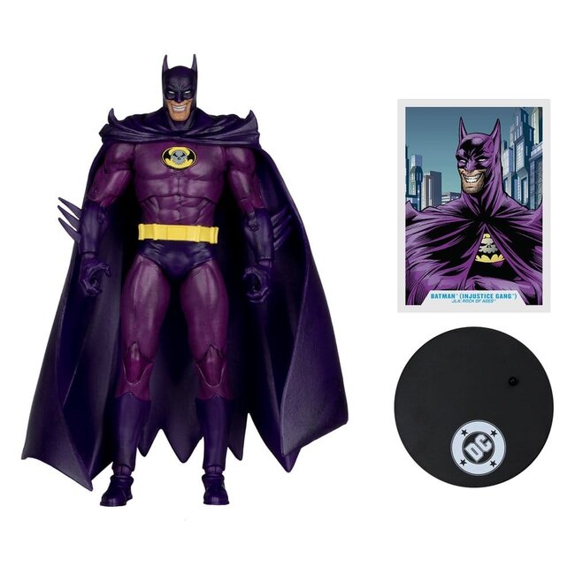 DC Multiverse Actionfigur Batman (Injustice Gang) (JLA: Rock of Ages) (Red Platinum Edition) 18 cm