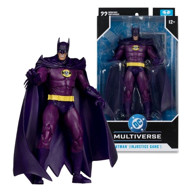 DC Multiverse Actionfigur Batman (Injustice Gang) (JLA: Rock of Ages) (Red Platinum Edition) 18 cm