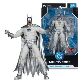 McFarlane Toys DC Multiverse Action Figure White Lantern Batman (Brightest Day) (Red Platinum Edition) 18 cm