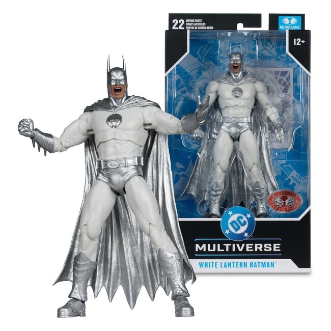 McFarlane Toys DC Multiverse Actionfigur White Lantern Batman (Brightest Day) (Red Platinum Edition) 18 cm