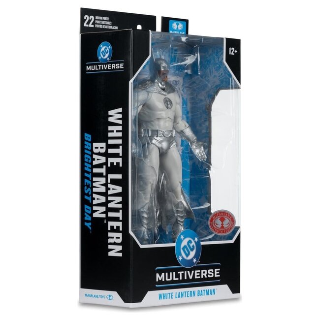 DC Multiverse Action Figure White Lantern Batman (Brightest Day) (Red Platinum Edition) 18 cm