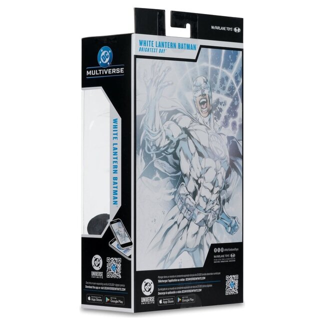 DC Multiverse Actionfigur White Lantern Batman (Brightest Day) (Red Platinum Edition) 18 cm